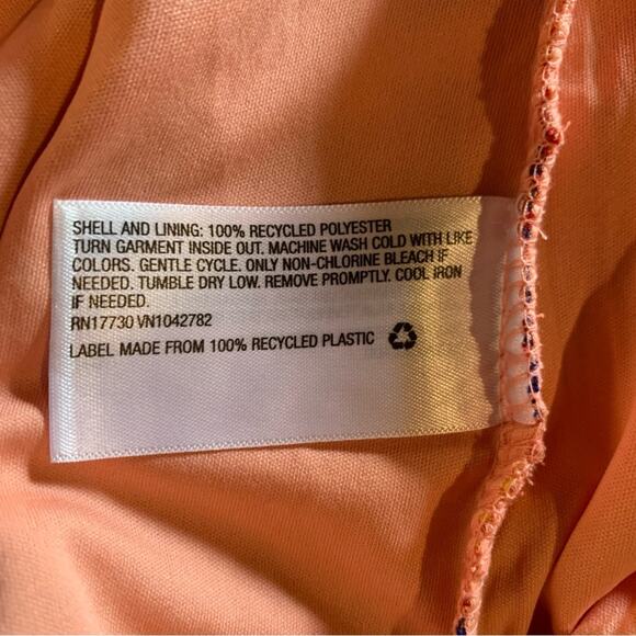 Wild Fable Rainbow Crochet Knit Maxi Halter Dress with Front Slit Size XXL - Picture 6 of 7